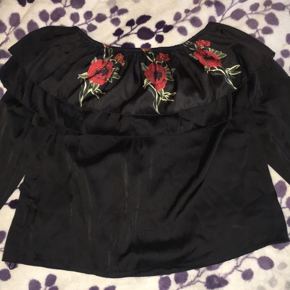 Off the shoulder shirt